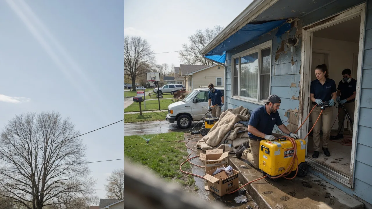 Basement Flood Cleanup in Jefferson, PA near me
